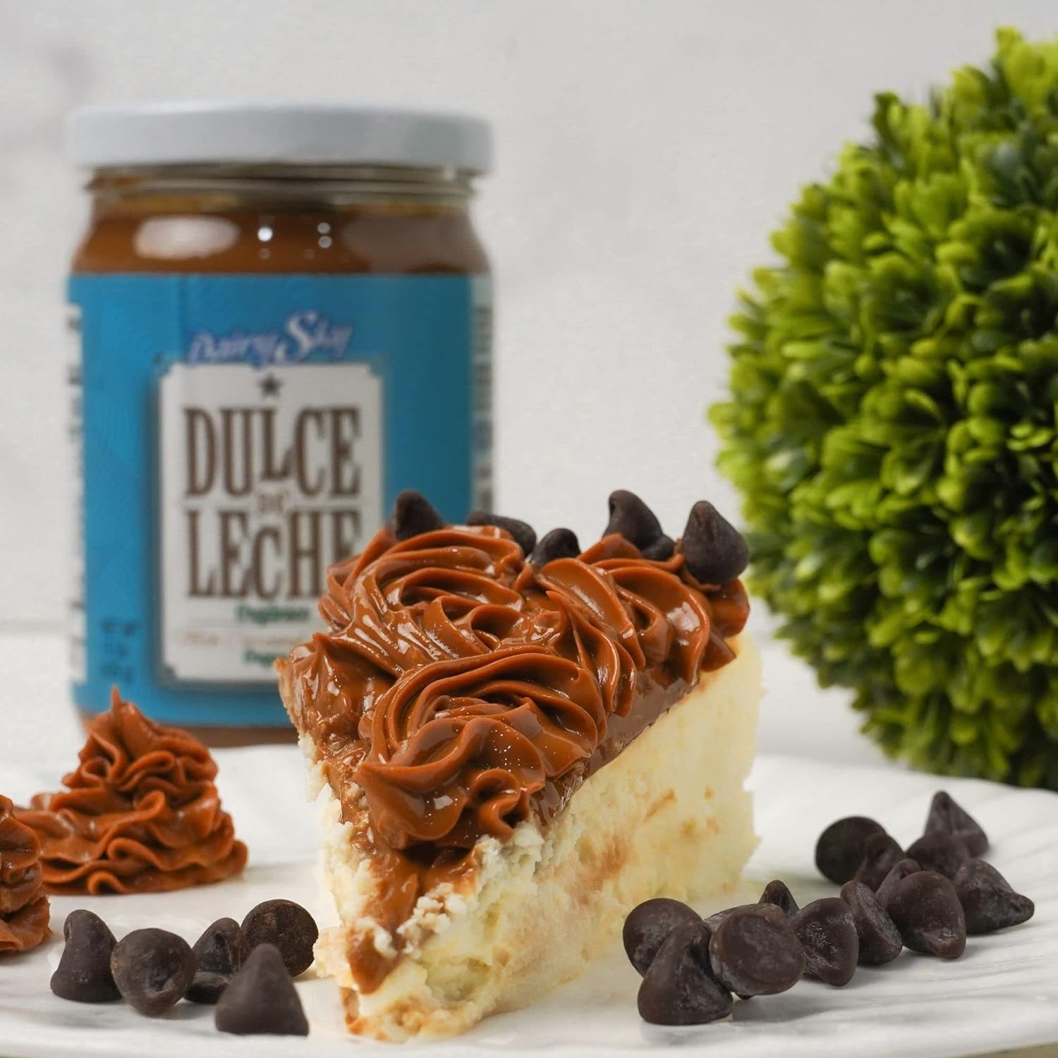 DairySky Lactose Free Milk Powder (16oz) & Organic Dulce de Leche 15oz | Lactose Free Nonfat Milk Kosher with Protein & Calcium | Caramel Sauce for Coffee, Ice Cream Toppings, Caramel Chocolate Spread - Image 4